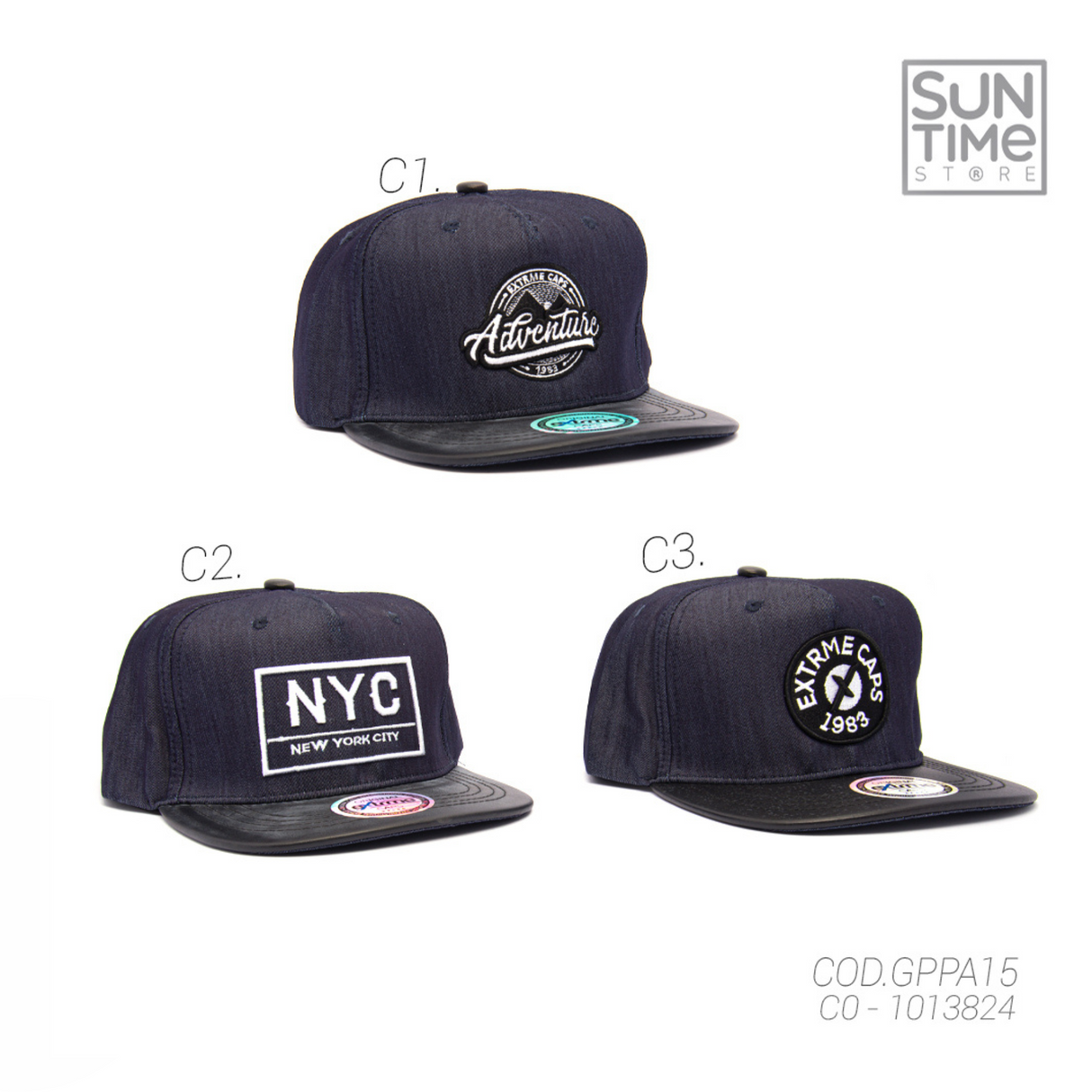 GORRA CON BROCHE UNISEX GPPA15 EXTRME URBANO 1013824