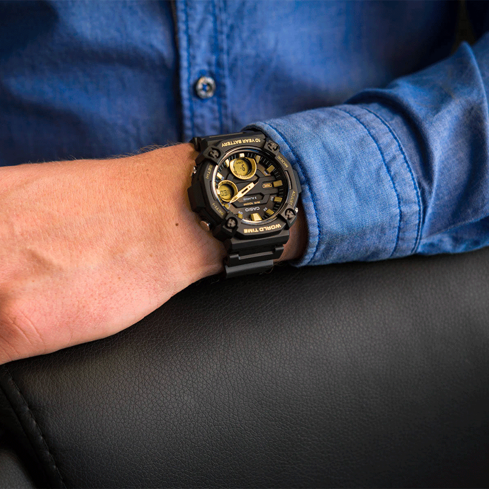 RELOJ  ACUATICO HOMBRE AEQ-120W-9AVDF CASIO