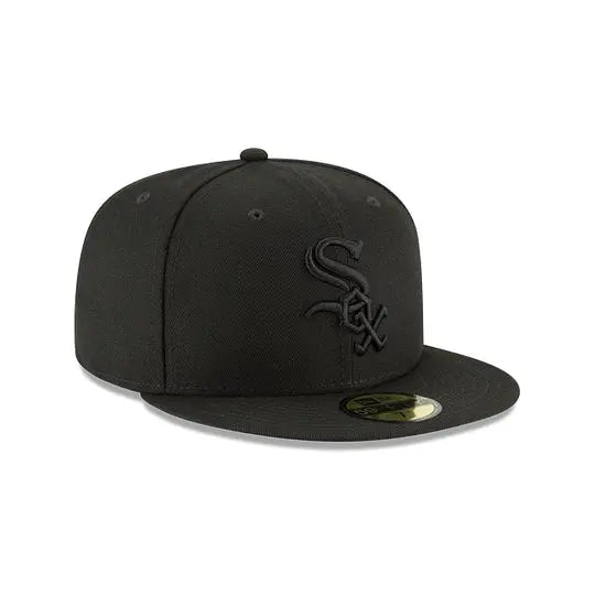 GORRA NEW ERA 59FIFTY MLB CHICAGO WHITE SOX BLACK/BLACK NEW ERA