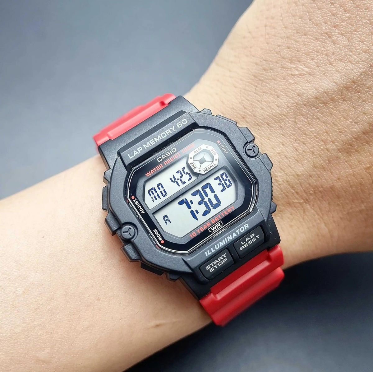 RELOJ ACUATICO HOMBRE WS-1400H-4A CASIO