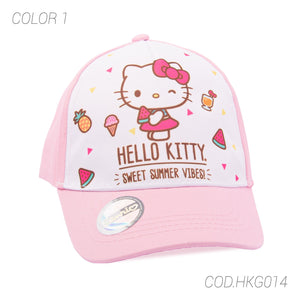 GORRA CON BROCHE MUJER HKG014 HELLO KITTY