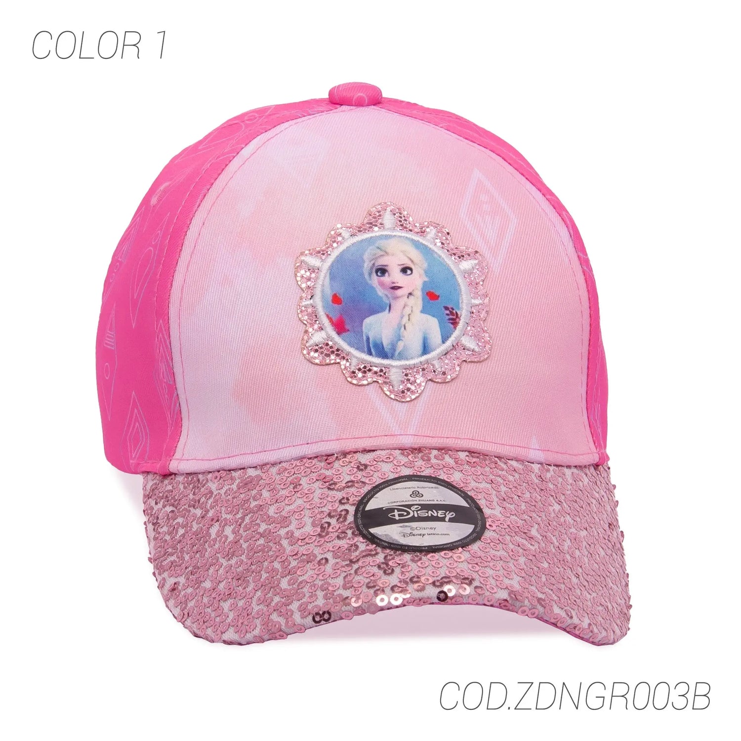 GORRA CON BROCHE KIDS ZDNGR003B FROZEN - SUNTIMESTORE.COM