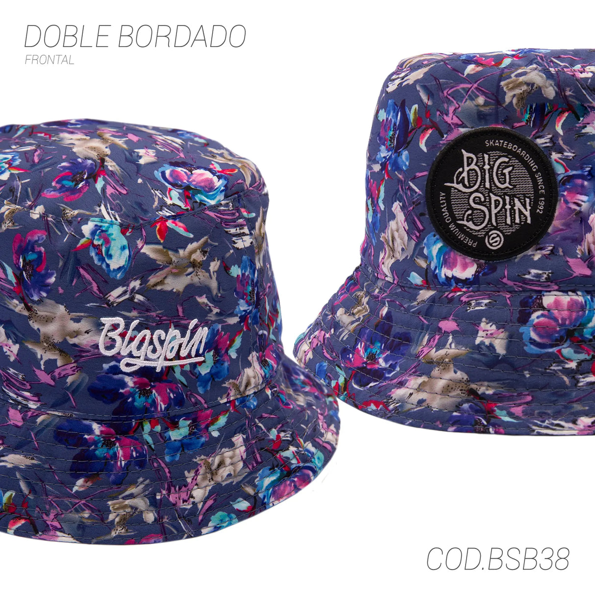 BUCKET HAT REVERSIBLE UNISEX BSB38 BIGSPIN BIGSPIN