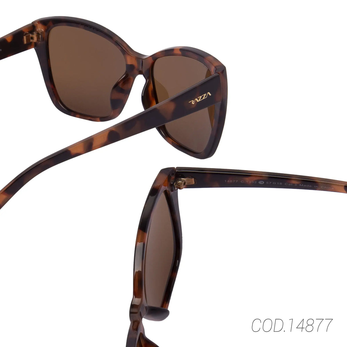 LENTES DE SOL POLARIZADAS MUJER 14877 RAZZA RAZZA