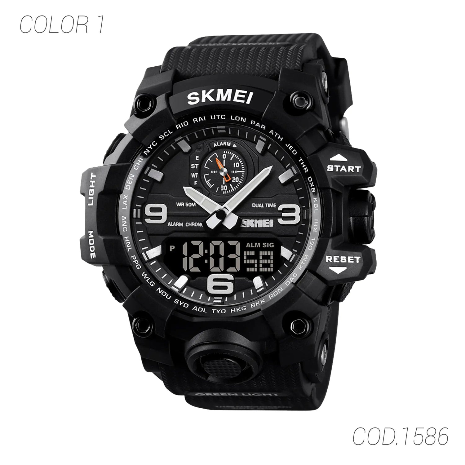 RELOJ ACUATICO HOMBRE 1586 SKMEI SKMEI