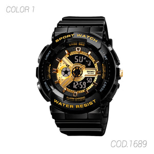 RELOJ ACUATICO MUJER 1689 SKMEI