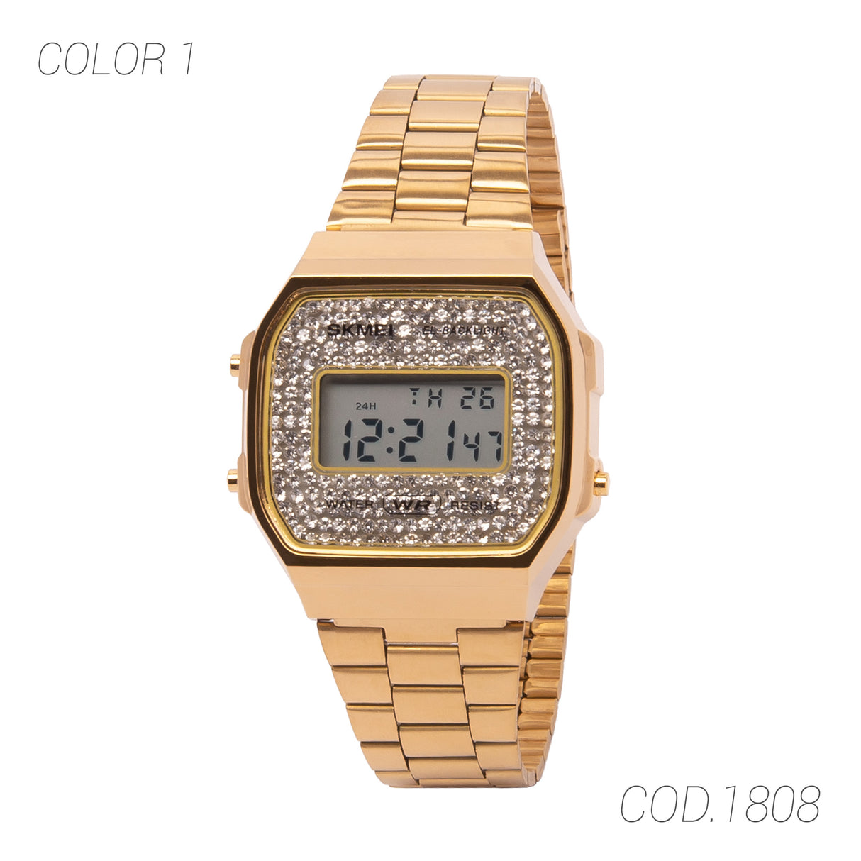 RELOJ ACUÁTICO MUJER 1808 SKMEI