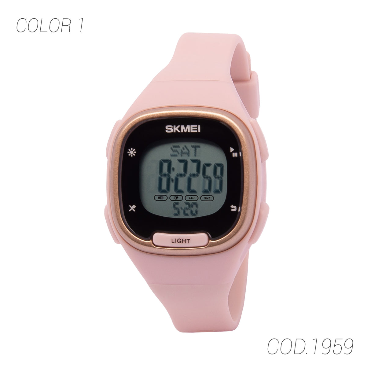 RELOJ ACUÁTICO MUJER 1959 SKMEI