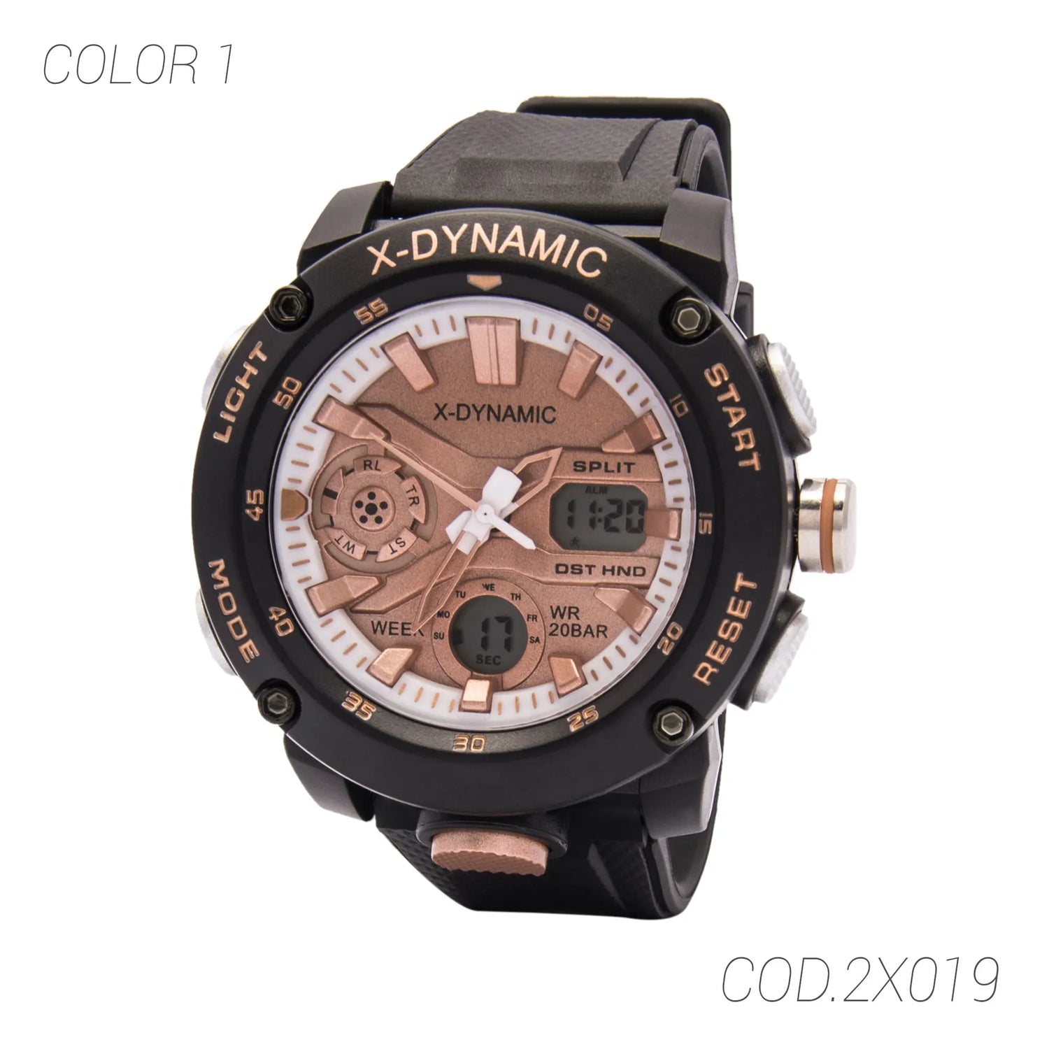 RELOJ RESISTENTE HOMBRE 2X019 XDYNAMIC SUNTIME