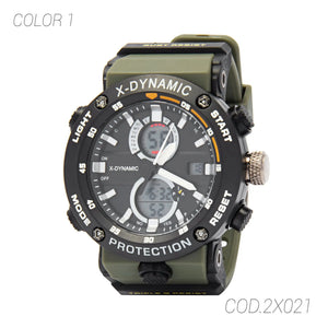 RELOJ RESISTENTE HOMBRE 2X021 XDYNAMIC X-DYNAMIC