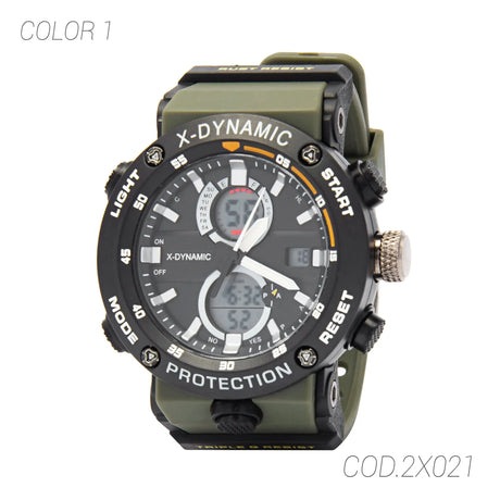 RELOJ RESISTENTE HOMBRE 2X021 XDYNAMIC X-DYNAMIC