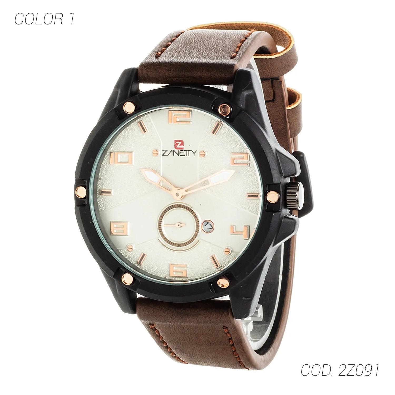 RELOJ RESISTENTE HOMBRE 2Z091 ZANETTY ZANETTY