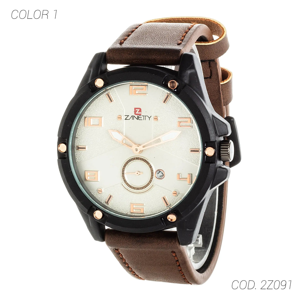 RELOJ RESISTENTE HOMBRE 2Z091 ZANETTY ZANETTY