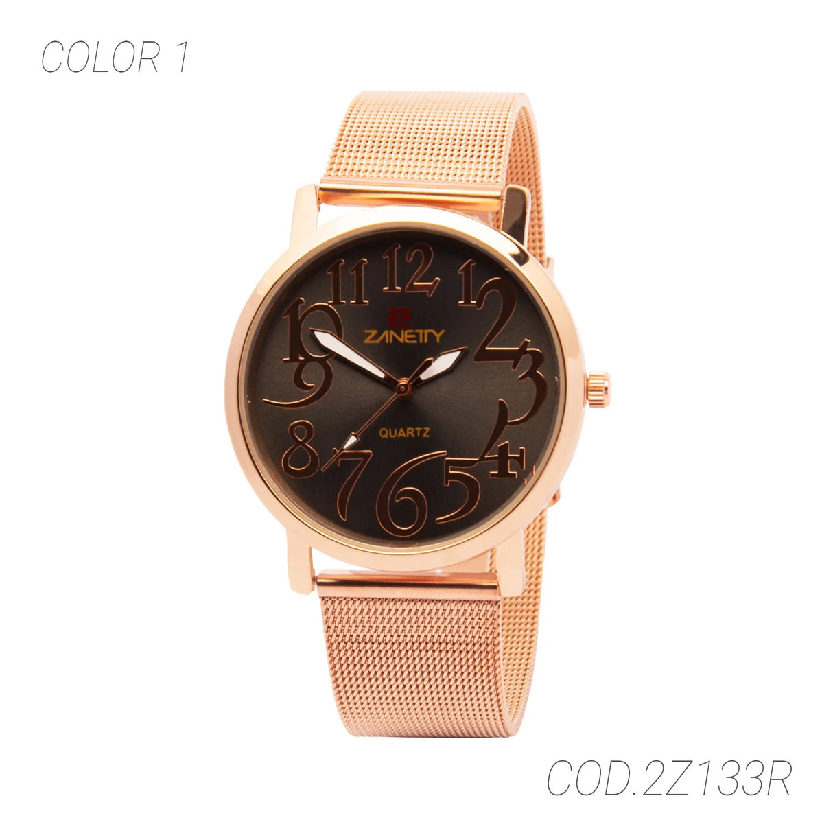 RELOJ RESISTENTE MUJER 2Z133R ZANETTY ZANETTY