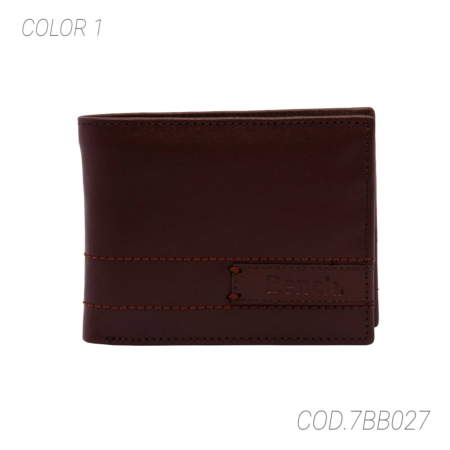 BILLETERA HOMBRE DOBLE PLIEGO 7BB027 BENCH BENCH