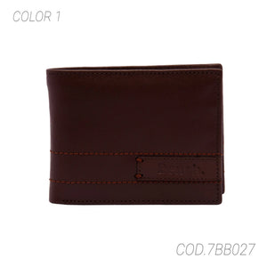 BILLETERA HOMBRE DOBLE PLIEGO 7BB027 BENCH BENCH