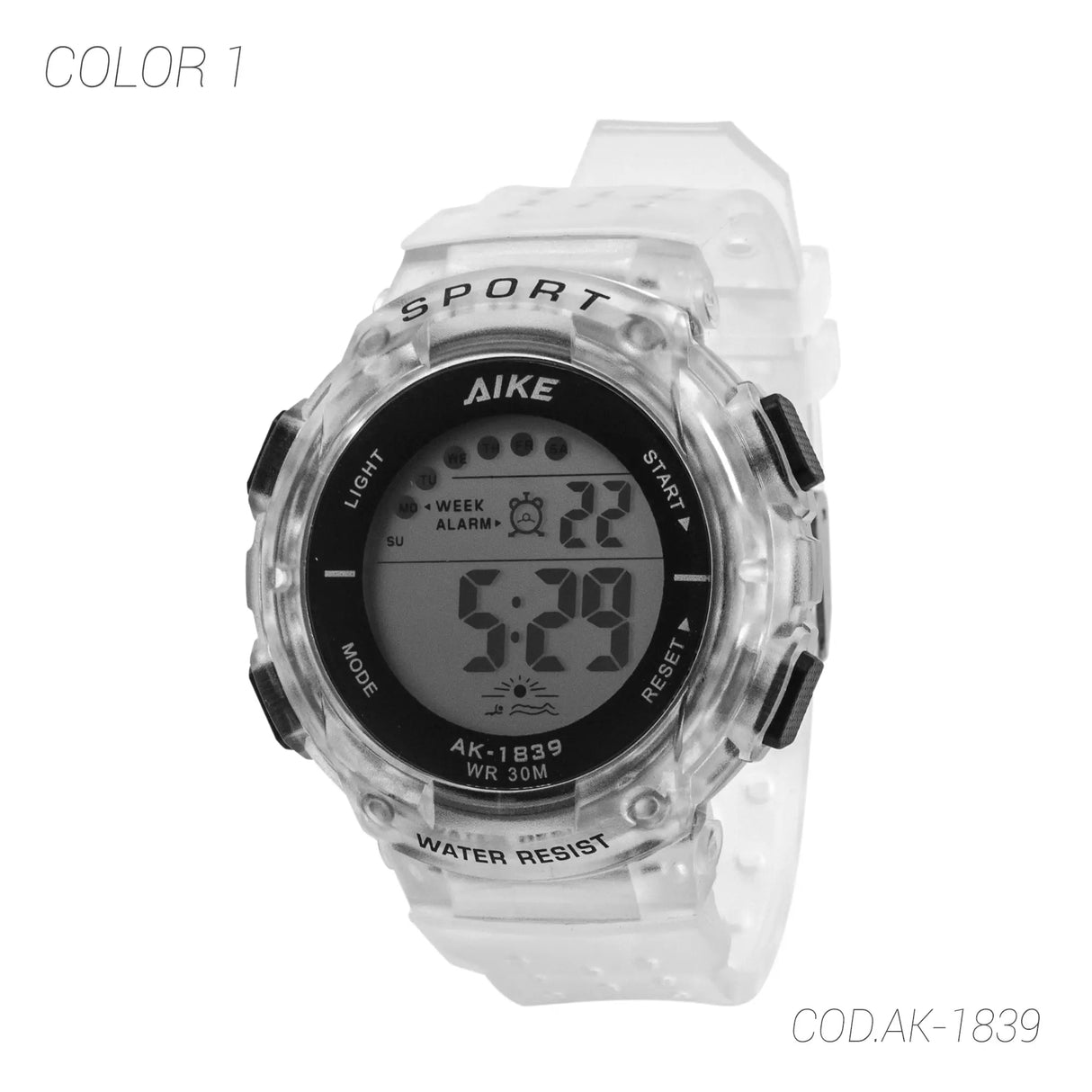 RELOJ ACUATICO MUJER AK-1839 JIASEN SPORTWATCH