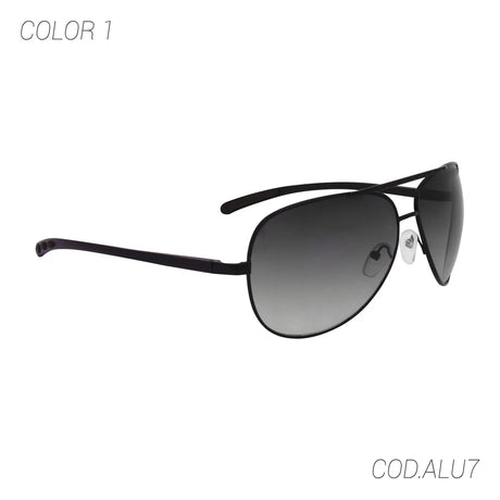 LENTES DE SOL UV400 UNISEX ALU7 GIOREN SUNTIME