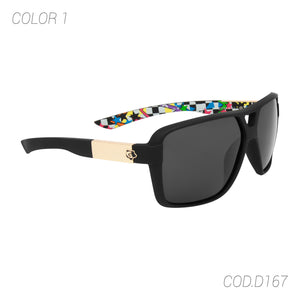 LENTES DE SOL POLARIZADOS UNISEX D167 DUBERY