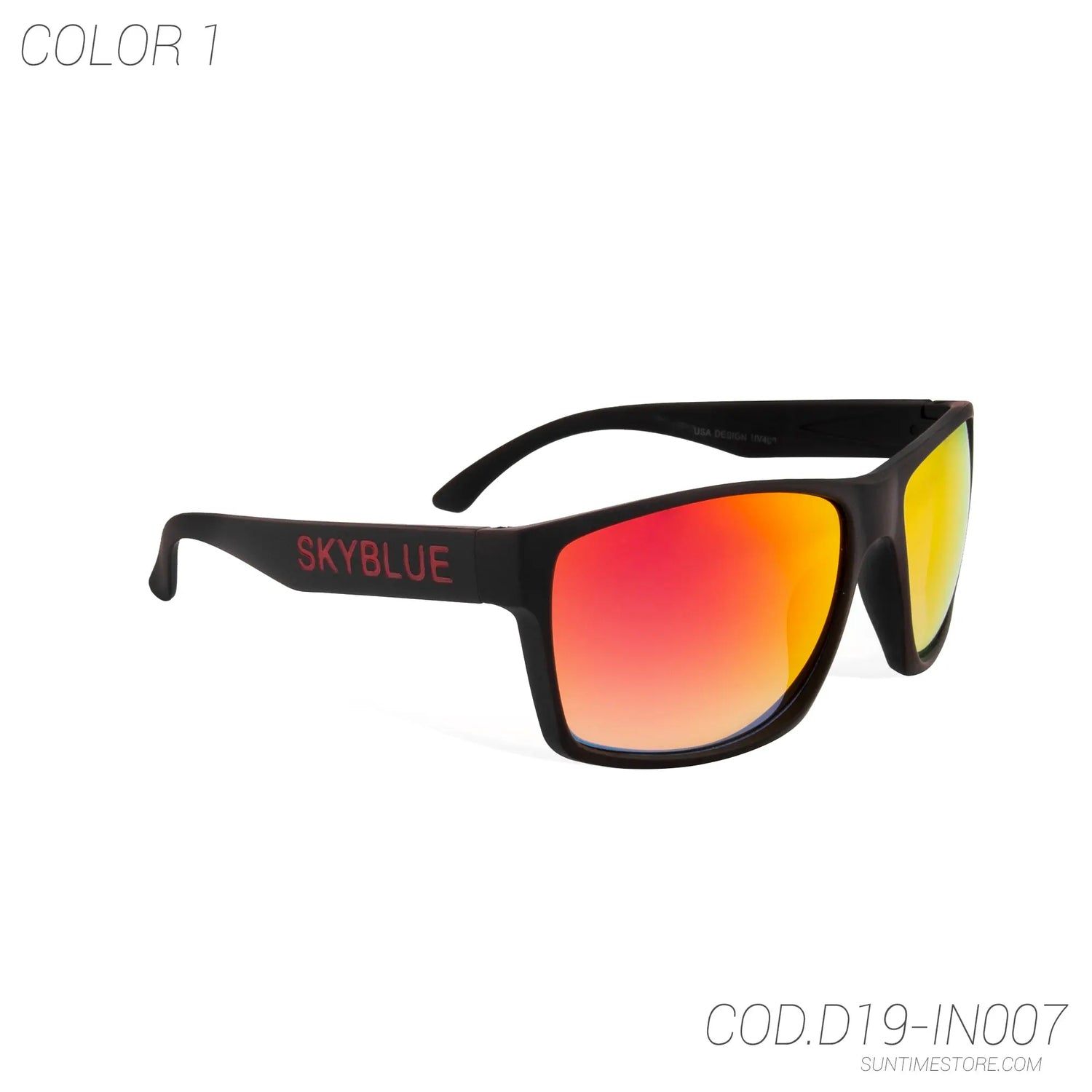 SkyBlue GAFA URBANA UV400 IN007 - SUNTIMESTORE.COM
