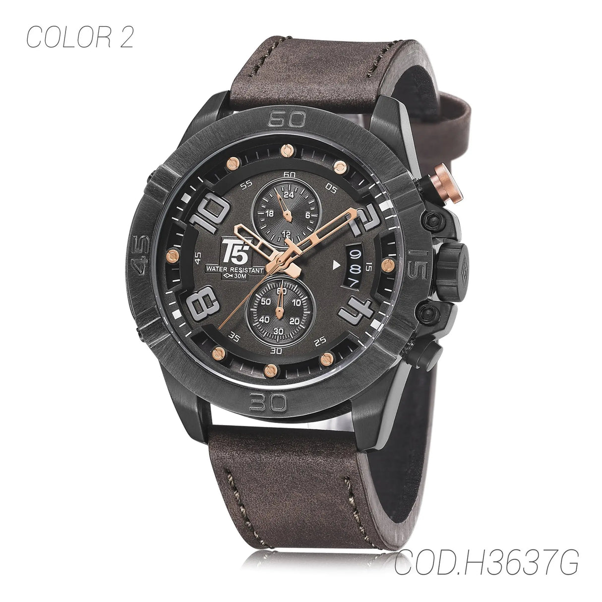 RELOJ ACUATICO HOMBRE H3637G T5 T5