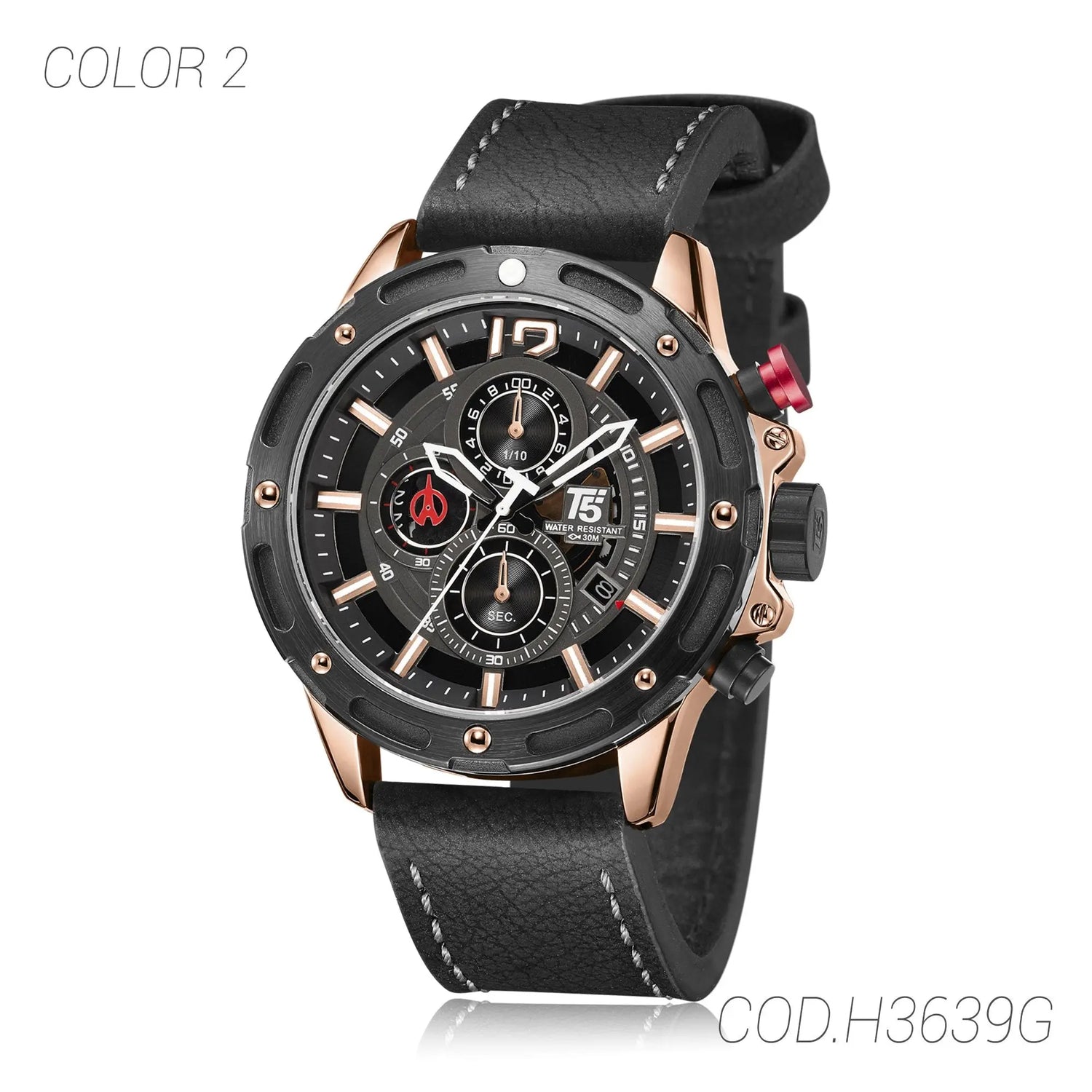 RELOJ ACUATICO HOMBRE H3639G T5 T5