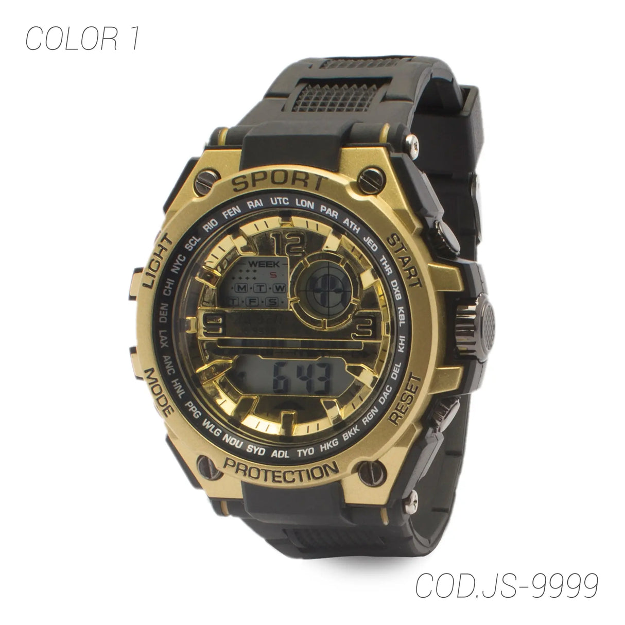 RELOJ ACUATICO HOMBRE JS-9999 JIASEN SPORTWATCH