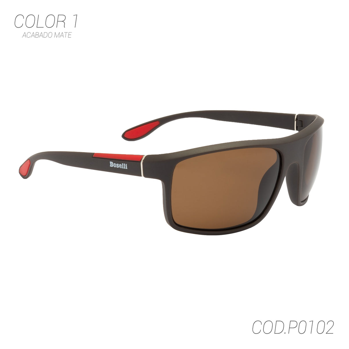 LENTES DE SOL POLARIZADOS UNISEX P0102 BOSELLI