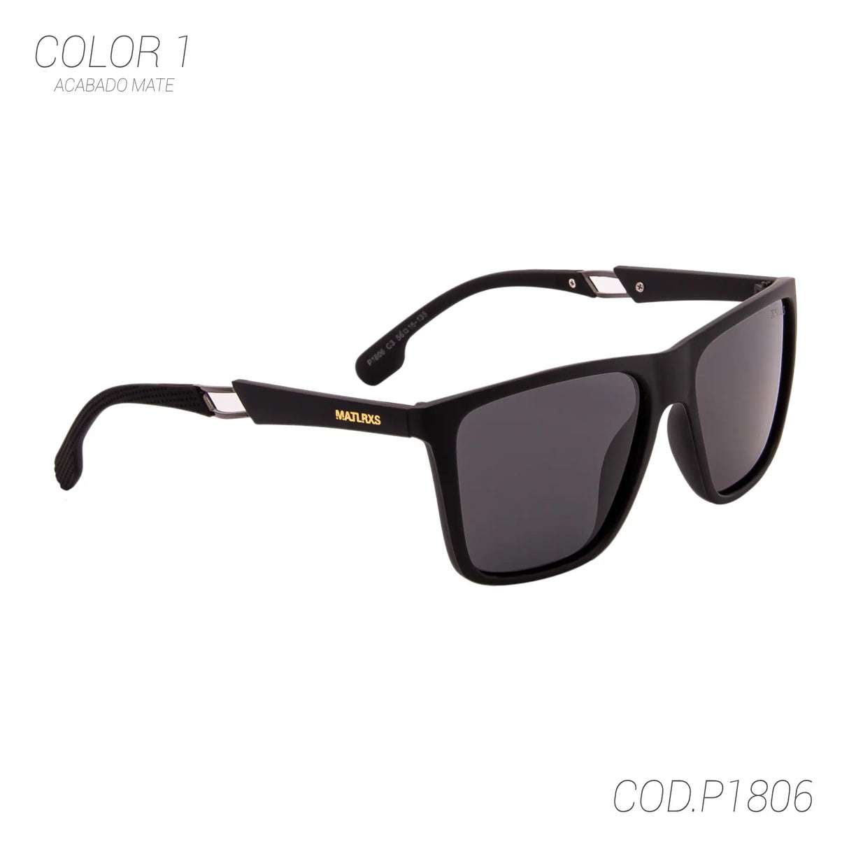 LENTES DE SOL POLARIZADOS UNISEX P1806 POLAR ROSE SUNTIME