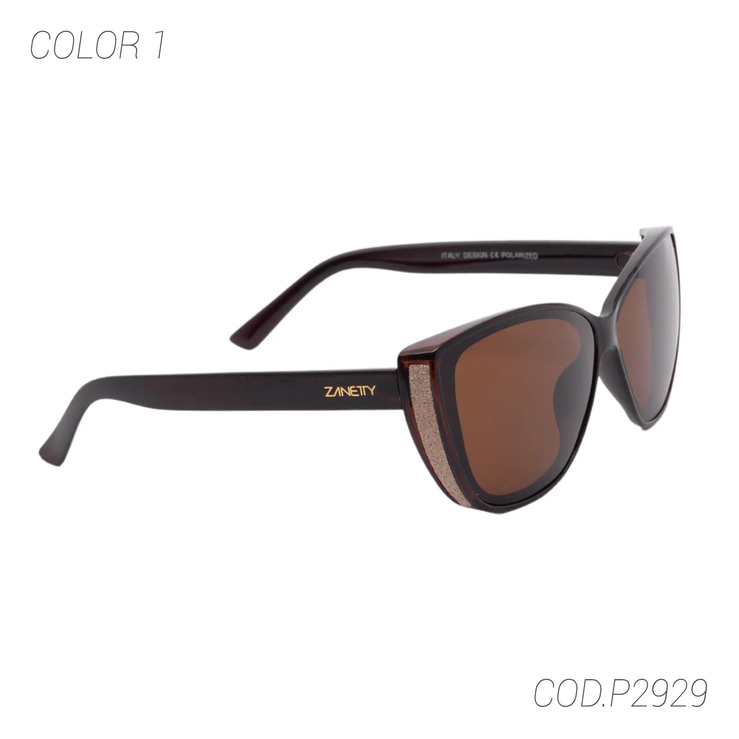 LENTES DE SOL POLARIZADOS MUJER P2929 ZANETTY ZANETTY