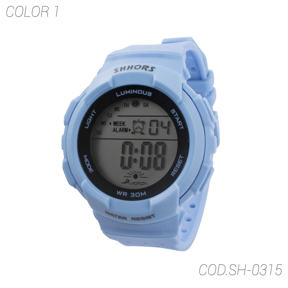 RELOJ ACUATICO MUJER SH-0315 SHHORS SPORTWATCH
