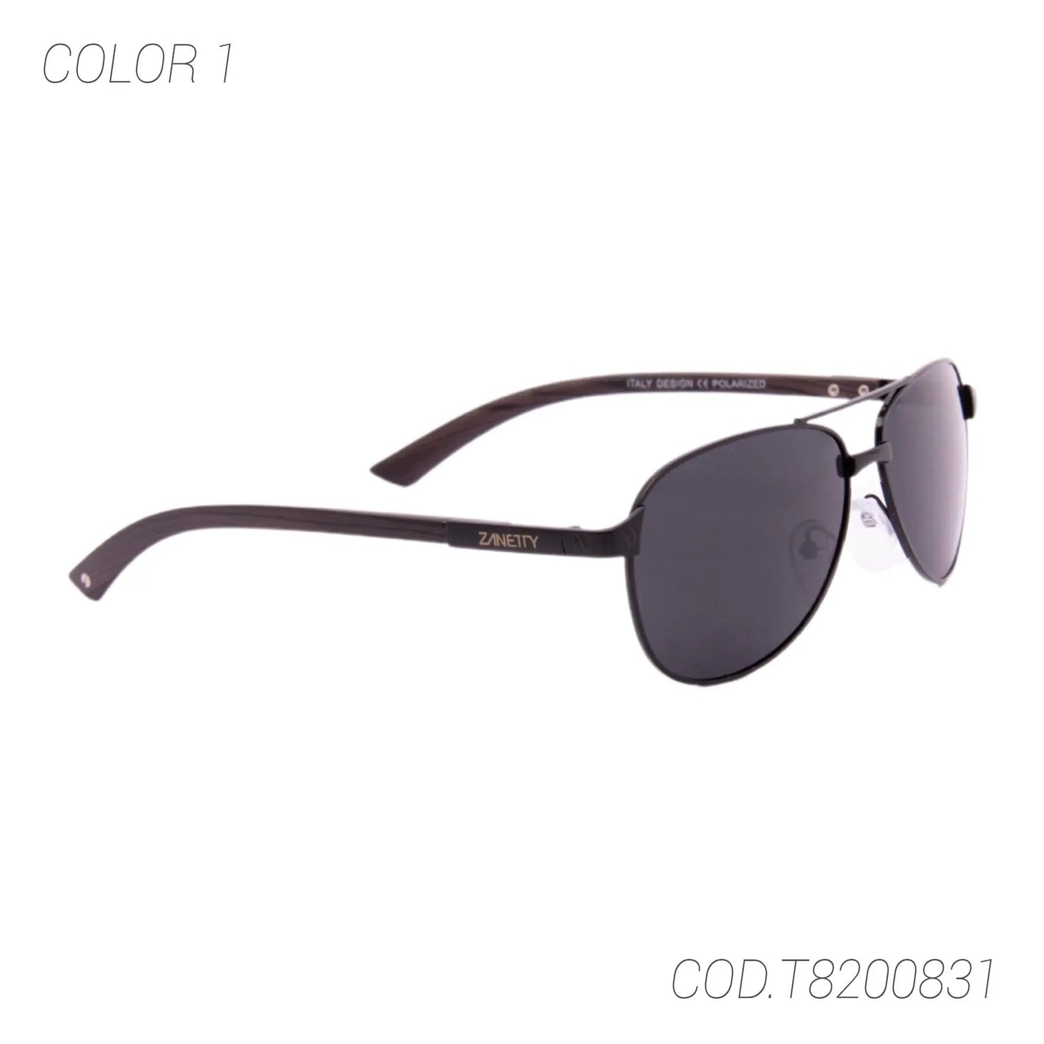 LENTES DE SOL POLARIZADOS UNISEX T8200831 ZANETTY ZANETTY