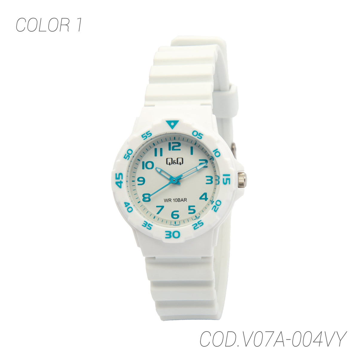 RELOJ ACUATICO MUJER V07A-004VY Q&Q