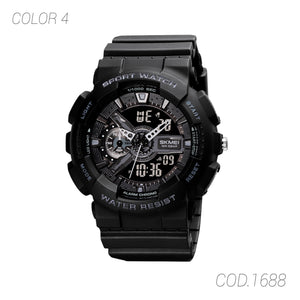 RELOJ ACUATICO HOMBRE 1688 SKMEI