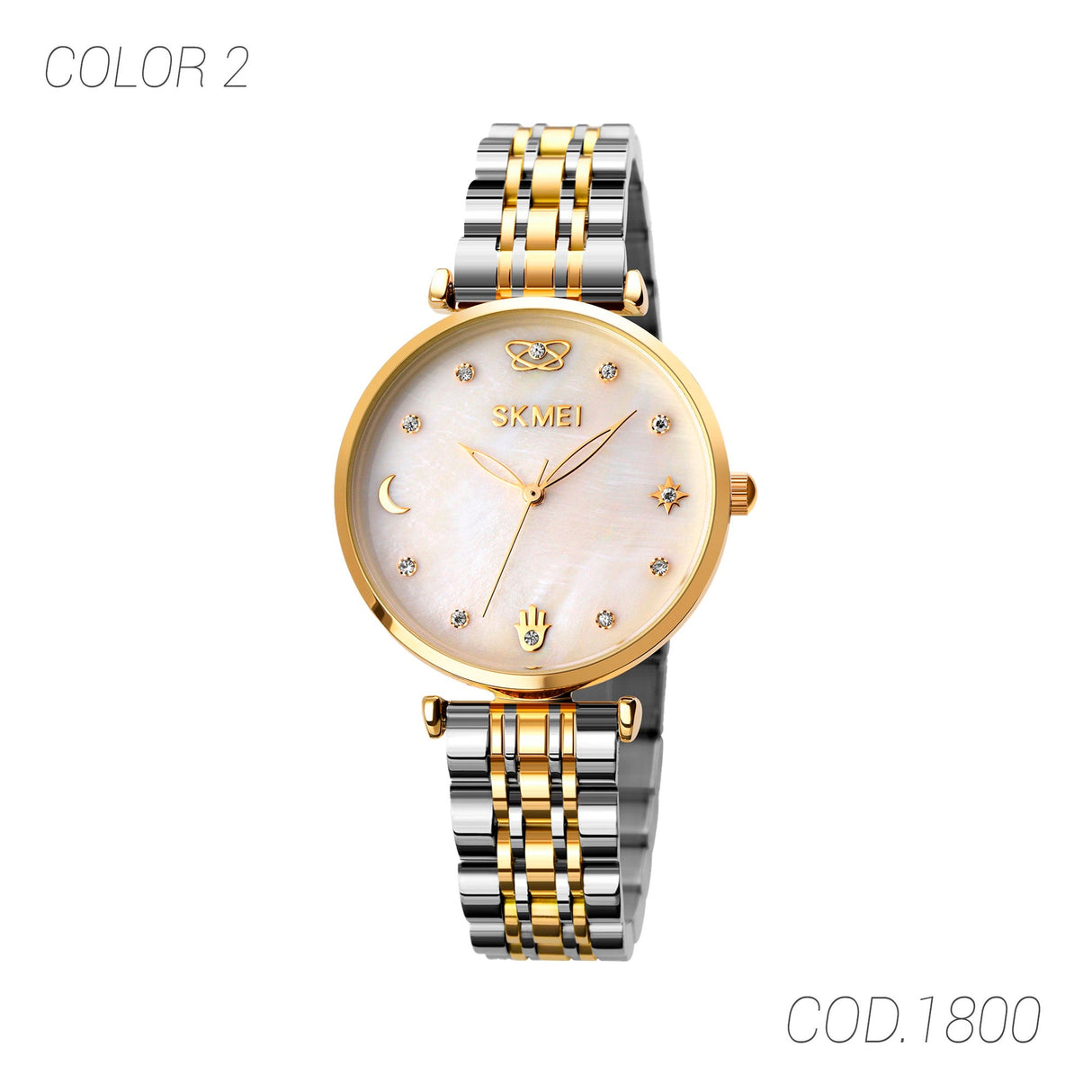 RELOJ ACUATICO MUJER 1800 SKMEI