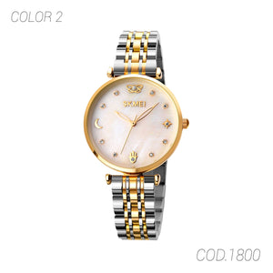 RELOJ ACUATICO MUJER 1800 SKMEI