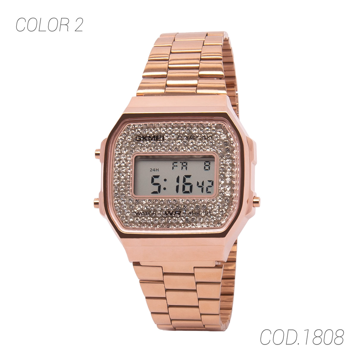 RELOJ ACUÁTICO MUJER 1808 SKMEI
