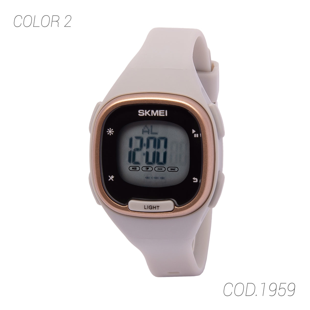 RELOJ ACUÁTICO MUJER 1959 SKMEI
