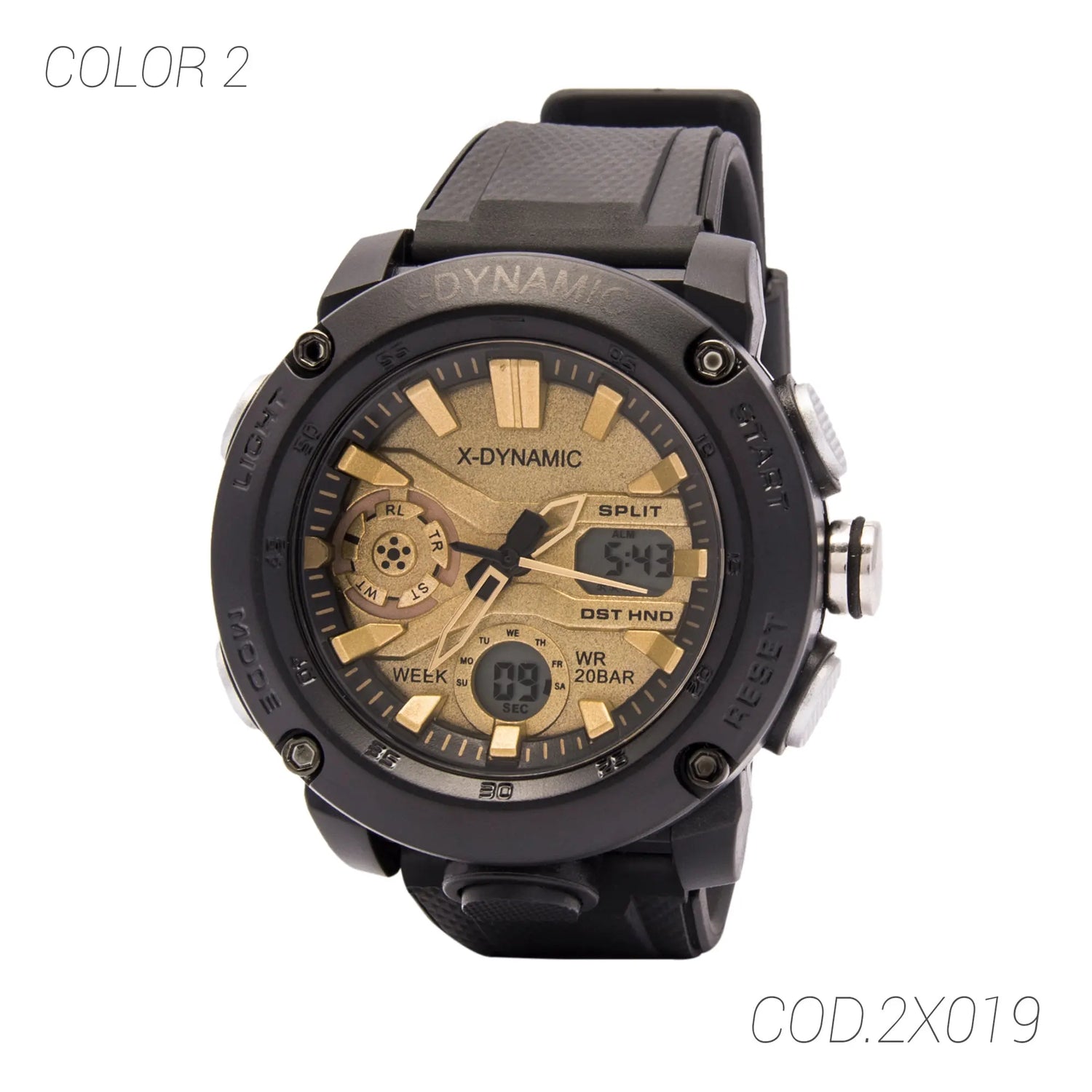 RELOJ RESISTENTE HOMBRE 2X019 XDYNAMIC SUNTIME