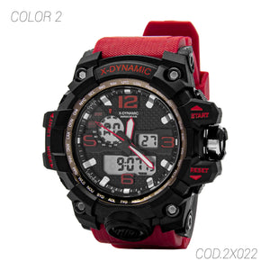 RELOJ RESISTENTE HOMBRE 2X022 XDYNAMIC X-DYNAMIC