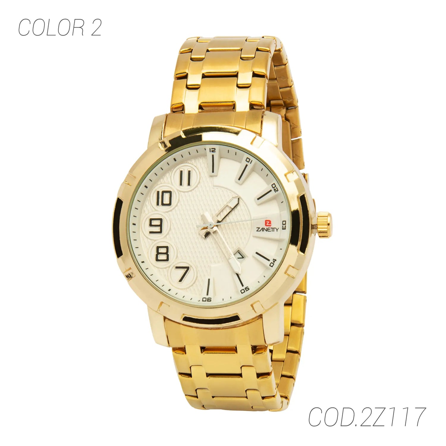 RELOJ RESISTENTE HOMBRE 2Z117 ZANETTY ZANETTY