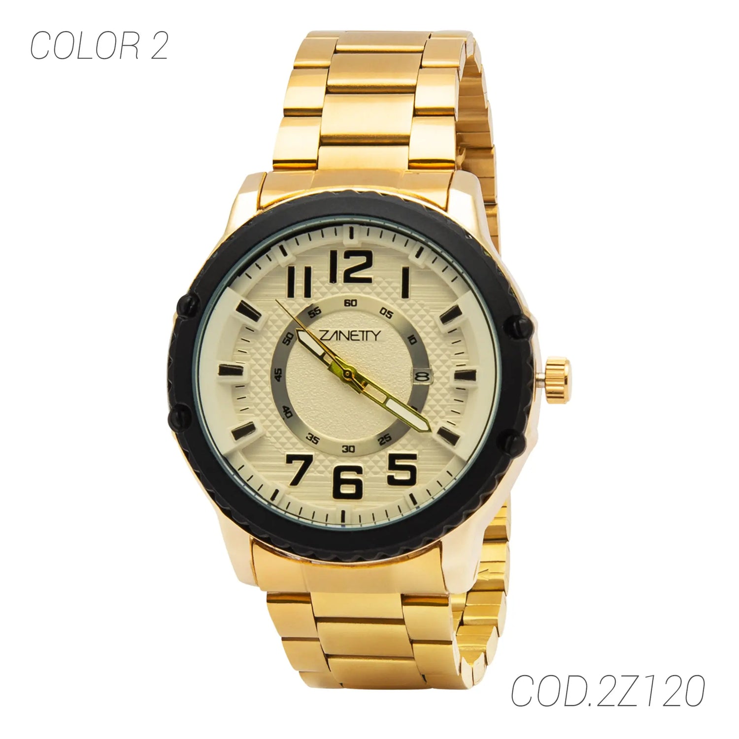 RELOJ RESISTENTE HOMBRE 2Z120 ZANETTY ZANETTY