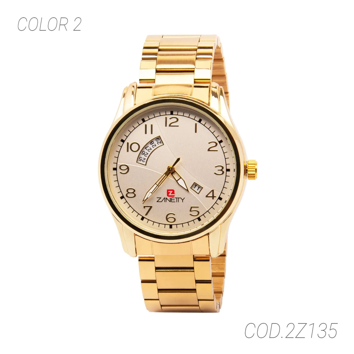 RELOJ RESISTENTE HOMBRE 2Z135 ZANETTY ZANETTY