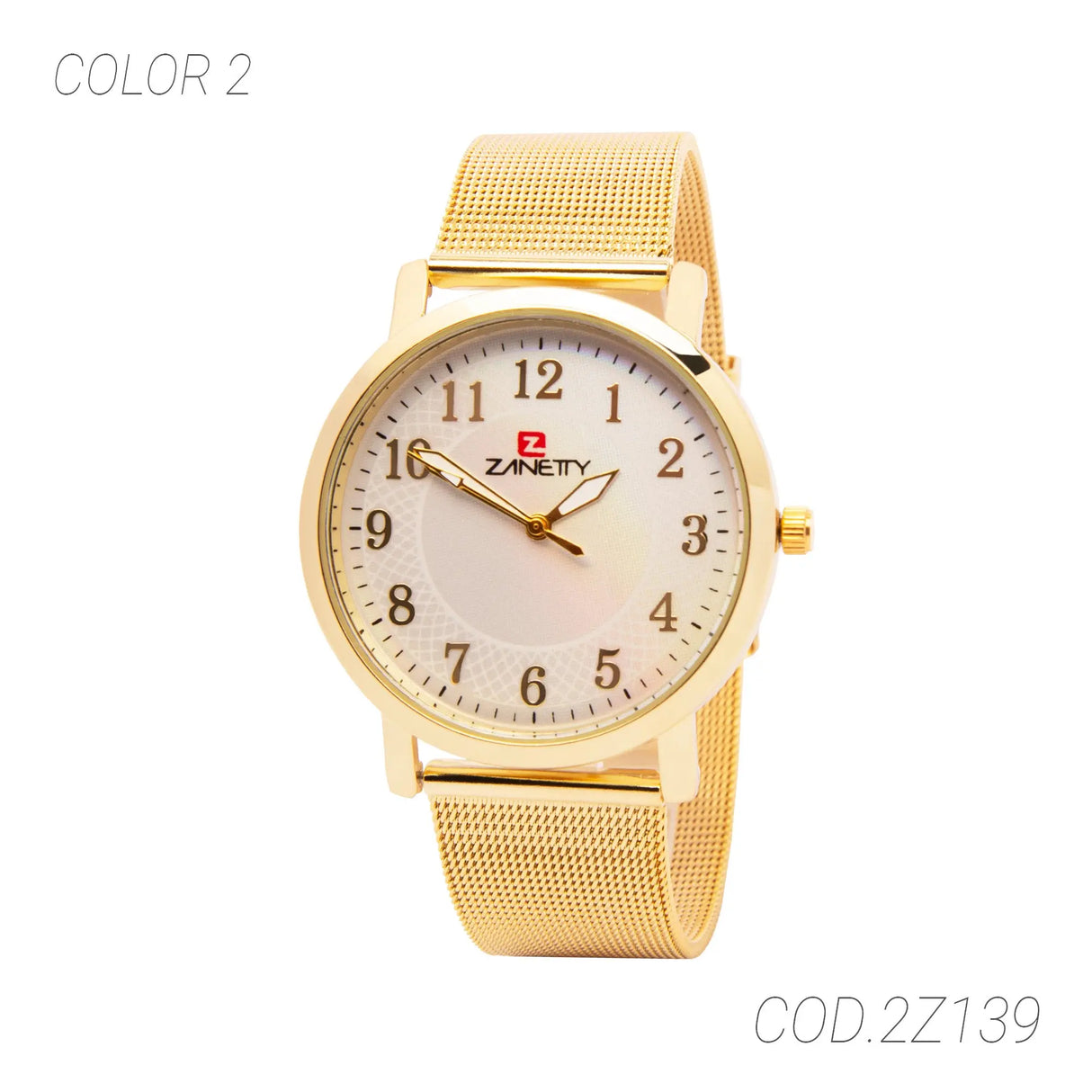 RELOJ RESISTENTE MUJER 2Z139 ZANETTY ZANETTY