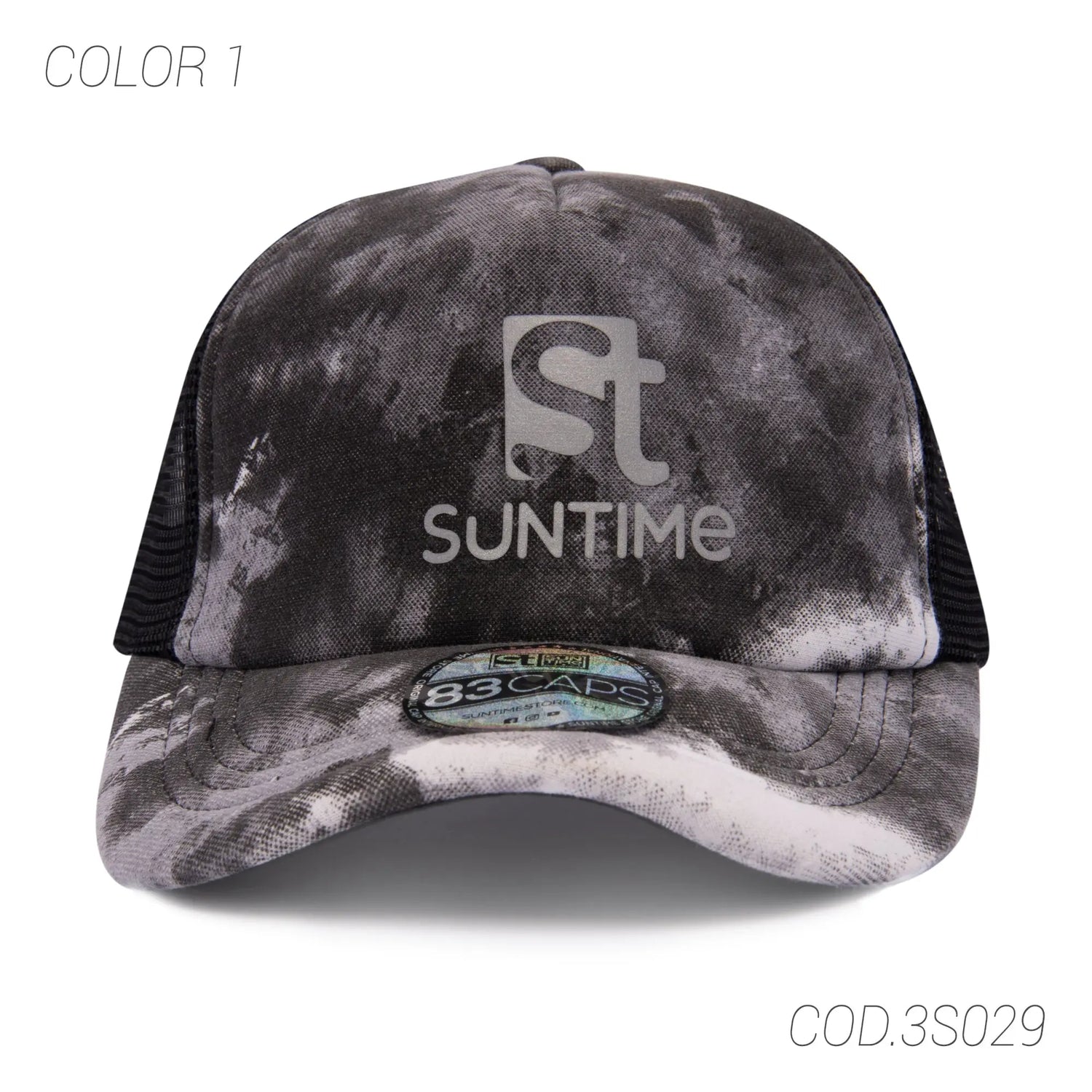 GORRA CON BROCHE UNISEX 3S029 SUNTIME SUNTIME