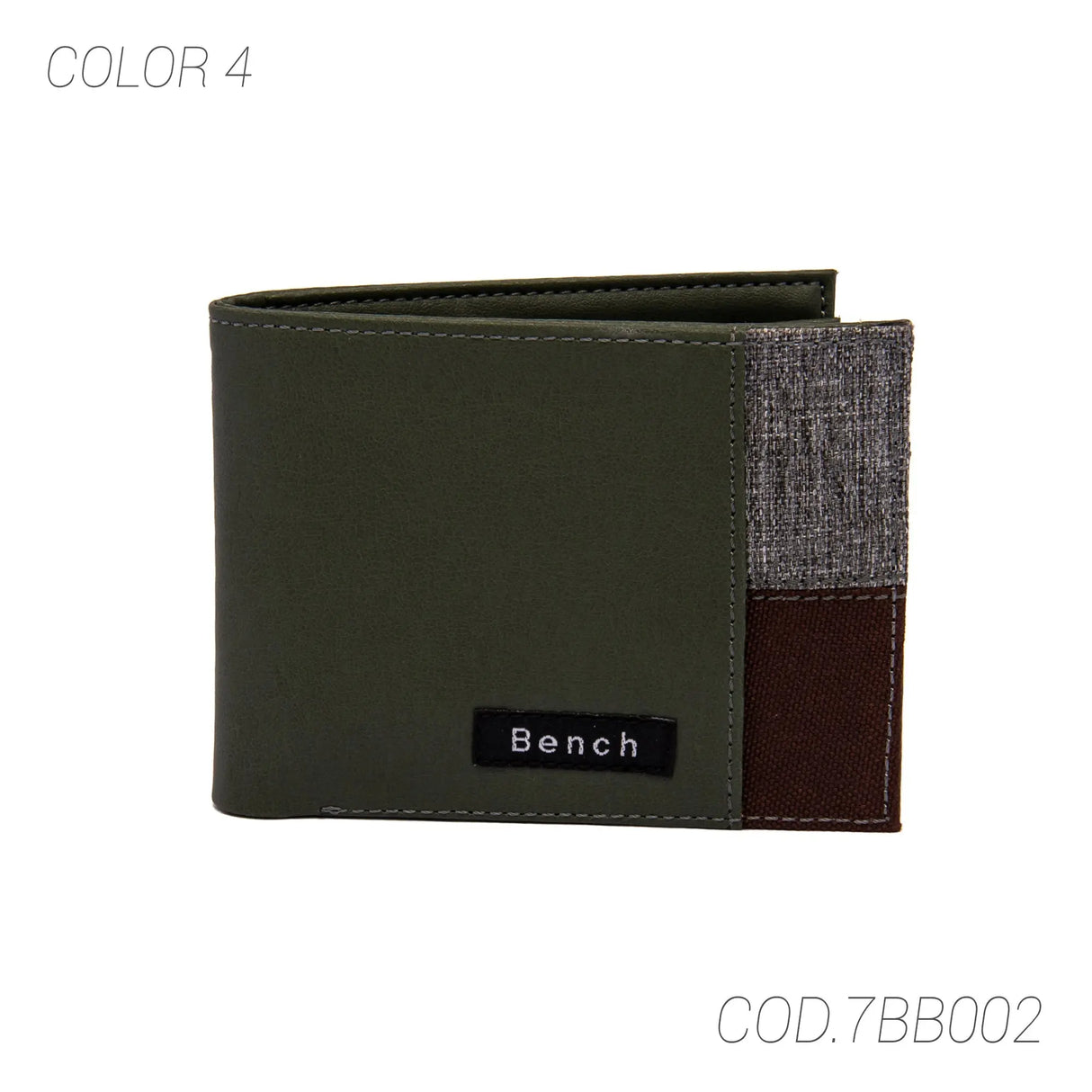 BILLETERA HOMBRE DOBLE PLIEGO 7BB002 BENCH BENCH