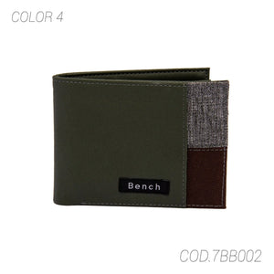 BILLETERA HOMBRE DOBLE PLIEGO 7BB002 BENCH BENCH