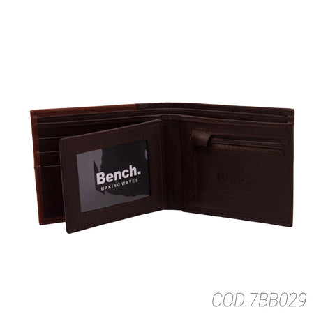 BILLETERA HOMBRE DOBLE PLIEGO 7BB029 BENCH BENCH