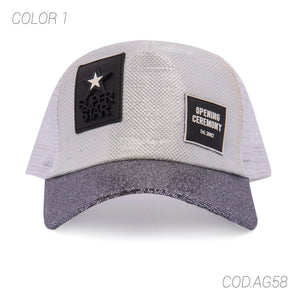 GORRA CON BROCHE UNISEX AG58 EXTRME EXTRME