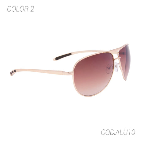 LENTES DE SOL UV400 UNISEX ALU10 GIOREN SUNTIME